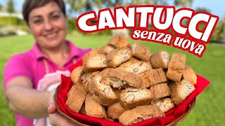 CANTUCCI SENZA UOVA Ricetta Facile  Fatto in Casa da Benedetta [upl. by Tamaru404]