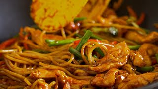 Chicken Stir Fry Noodles [upl. by Aynam]