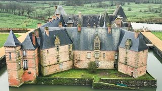 Château de Carrouges  La restauration des décors de lappartement de Parade [upl. by Alleuol]