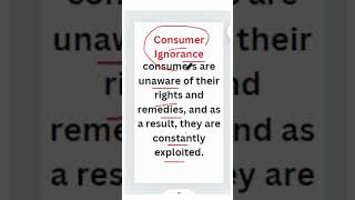 Importance of Consumer Protection  From Consumer’s Point of View selfstudy179 viralvideo [upl. by Alleacim676]