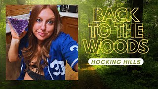 Chalet Hocking Hills  Old Man’s Cave  Vlog [upl. by Sedgewinn]