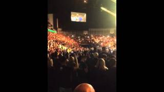 Anderson Silva vs Michael Bisping Amazing entrances inside 02 Arena [upl. by Aleehs]