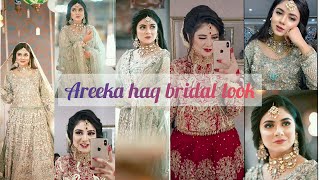 Areeka haq latest bridal looks Tiktok  Bridal photoshoot❤💕😊💓👌 [upl. by Stafford982]