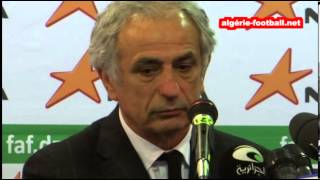 Conférence de presse de VAHID HALILHODZIC après le match Algérie 3  Benin 1 [upl. by Colene296]