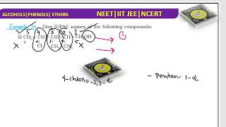 NCERT EXAMPLES 71  IUPAC Nomenclature  NEET 2025  ALCOHOLS PHENOLS ETHERS  CLASS 12  UNITVII [upl. by Karita904]