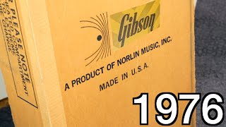 Unboxing A quotBrand Newquot 1976 Gibson Limited Edition Explorer The First Reissue [upl. by Whitson]