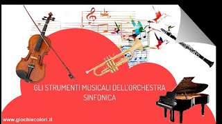 Guida per bambini agli strumenti musicali dellorchestra sinfonica [upl. by Irv]