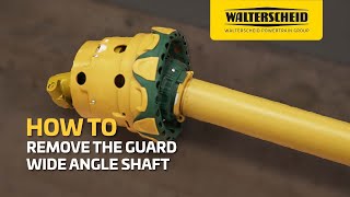 Walterscheid® How To  Remove the guard from a wideangle PTO shaft [upl. by Ruthie766]