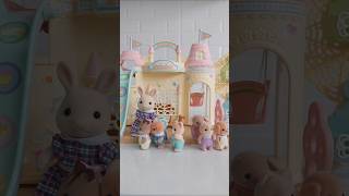 Sylvanian Families Nursery Day Part 2 animation toys sylvanianfamilies stopmotion shorts [upl. by Sirehc]