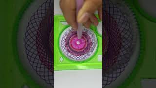 Soothing Spirograph Mandalas  Relaxing ASMR Drawing for Calm art asmr spirograph shorts 2024 [upl. by Nyrhtak]