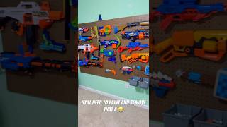 Easy DIY Nerf wall for your kids room [upl. by Falo578]