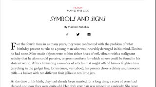 Symbols and Signs by Vladimir Nabokov Narrated by Jon Wilkins [upl. by Munmro]