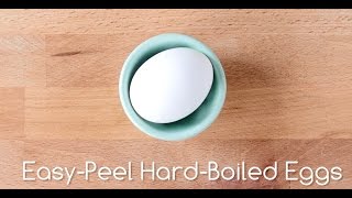 EasyPeel HardBoiled Eggs [upl. by Yrmac237]