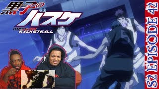 THE ZONEEEEEE  Kuroko No Basket Season 2 Episode 42  Reaction [upl. by Aicek]