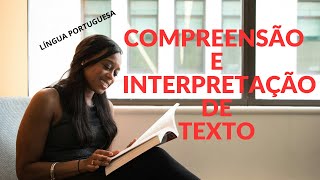 Compreensão e interpretação de texto [upl. by Ledda955]