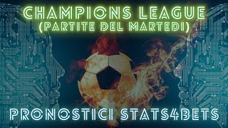 SCOMMMESSE CHAMPIONS LEAGUE martedì NAPOLIREAL MADRID e INTERBENFICA INIZANO LA 2° GIORNATA [upl. by Neilson669]