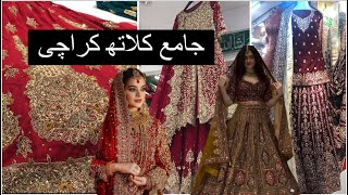 Jama cloth karachi  Bridal dresses wholesale shop  huge wedding dresses [upl. by Johnny]