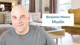 Benjamin Moore Muslin Color Review [upl. by Esteban137]