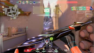 This crosshair  Aim bot😈😈🎯  Valorant Gameplay [upl. by Franckot235]