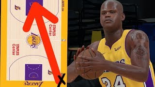 Shaquille ONeal Hits Worlds FARTHEST Basketball Shot W FORFEIT NBA 2K18 Challenge [upl. by Oirobil]