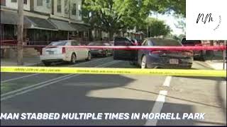 MAN STABBED MULTIPLE TIMES IN MORRELL PARK [upl. by Lyndsay]