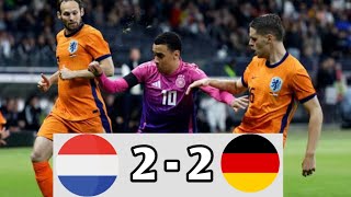 Netherlands vs Germany 22 Highlights  UEFA Nations League 2024 efootball [upl. by Hay]