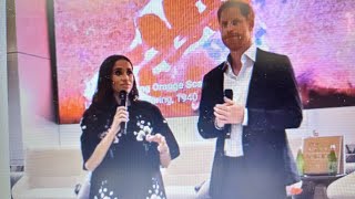 TATLER MAGAZINE REPORTS THAT THE DUKE AND DUCHESS OF SUSSEX WERE AT AN ART EXHIBITION LAST NIGHT [upl. by Panchito]