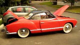 Karmann Ghia 59 coupe  KG lowlight  quick checkup [upl. by Perceval]