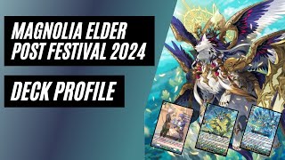 Magnolia Elder Post Festival Booster 2024 Deck Profile Standard [upl. by Aihsekat]