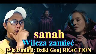 sanah  Wilcza zamieć Wiedźmin 3 Dziki Gon REACTION [upl. by Eaton]