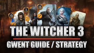 THE WITCHER 3 Gameplay Gwent  Gwint Guide Strategy ★ Deutsch  Highscore Heroes [upl. by Charlene]