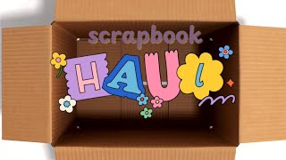 Scrapbook Mini Haul September 2024 [upl. by Aniala13]