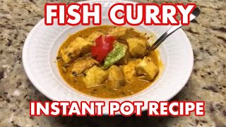 TILAPIA FISH CURRY in Instant Pot  Instant Pot Indian Recipes  Instant Pot Tilapia Fish Curry [upl. by Deaner136]