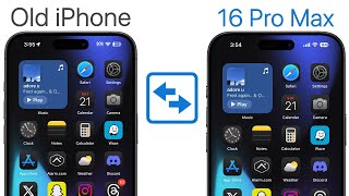 How to Transfer ALL Data from Old iPhone to iPhone 16 amp 16 Pro Best Way [upl. by Bastian44]