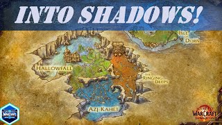 Into Shadows World Quest  Hallowfall  Talk to Venrie to board the skiff  Keening Shadows slain [upl. by Doble]