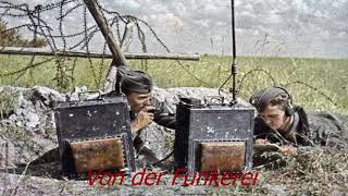 Funkerlied  German WW2 song [upl. by Enyledam]