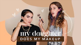 My 13 Year Old Daughter Does My Makeup  BRITTANY XAVIER [upl. by Eladnyl]