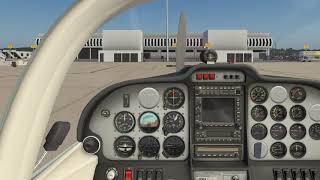 XPlane 1135  Tecnam P2002 Sierra Review  LECH Castellon Airport VFR Flight Circuits [upl. by Lotsyrc]