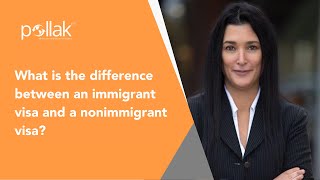 What is the difference between an immigrant visa and a nonimmigrant visa [upl. by Ahseneuq]