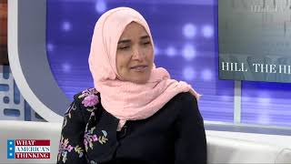 Pollster Dalia Mogahed says appeal of women candidates to woman voters is overestimated [upl. by Lippold276]