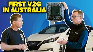 Its Now Legal To Use Your CAR To Power Your HOUSE Australias First BiDirectional EV Charger [upl. by Afrikah]