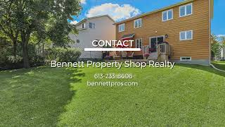 Ottawa Homes For Sale  13 Youngs Pond Court  Bennett Property Shop Realty [upl. by Hsima]