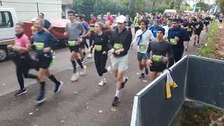 Semimarathon la grande course du grand Paris 27102024 Départ SAS 4 [upl. by Tattan586]