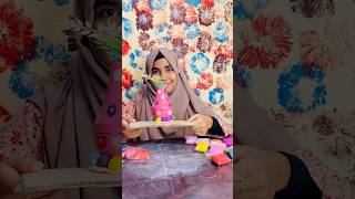 DIY Clay Flower vase craftideas crafts artshorts shortviral diy clayart ⁠samiashahriashorts [upl. by Eddy]