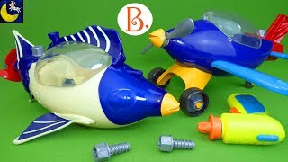 B Toys BuildAMaJigs Submarine Aeroplane Take Apart Building Toys STEM Engineering Tool Toys [upl. by Mallissa723]