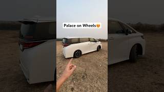 Palace on Wheels😍 ft Toyota Vellfire Executive Lounge [upl. by Emelun573]