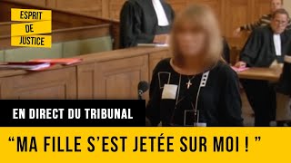 Elle agresse sa fille avec un katana et se défend  En direct du tribunal  ChalonsurSaône 1 [upl. by Honey904]