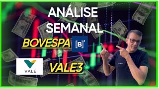 Análise semanal BOVESPA e VALE3 [upl. by Femmine]