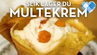 Multekrem oppskrift på en klassisk og enkel juledessert  TINE Kjøkken [upl. by Mehitable]