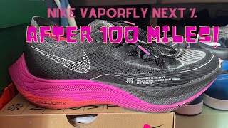 Nike Zoomx Vaporfly Next Percent  An Honest Review After 100 Miles Must Watch [upl. by Hagile]